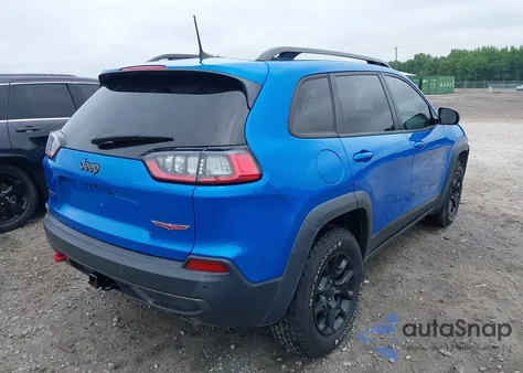 2019 Jeep Cherokee Trailhawk из США, поврежденный, VIN 1C4PJMBX0KD141577
